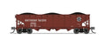 Broadway Limited Train 7437 N ARA 70t Quad Hopper 4pk SP/Fantasy Paint Scheme