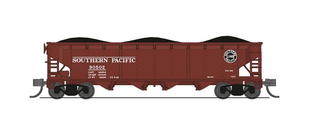 Broadway Limited Train 7437 N ARA 70t Quad Hopper 4pk SP/Fantasy Paint Scheme
