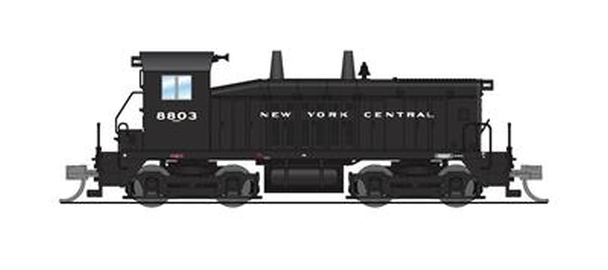 Broadway Limited Train 7497 N NW2 Diesel NYC #8809/blk&wht DC/DCC Sound