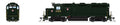 Broadway Limited Train 7543 HO P4 GP35 Diesel PRR #2287/Red Keystone DC/DCC Sound