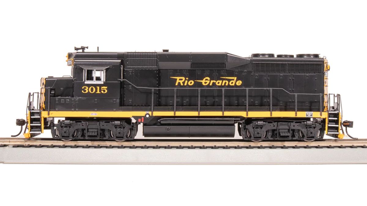 Broadway Limited Train 7571 HO P4 GP30 Diesel D&RGW #3018/Small Rio Grande DC/DCC Sound