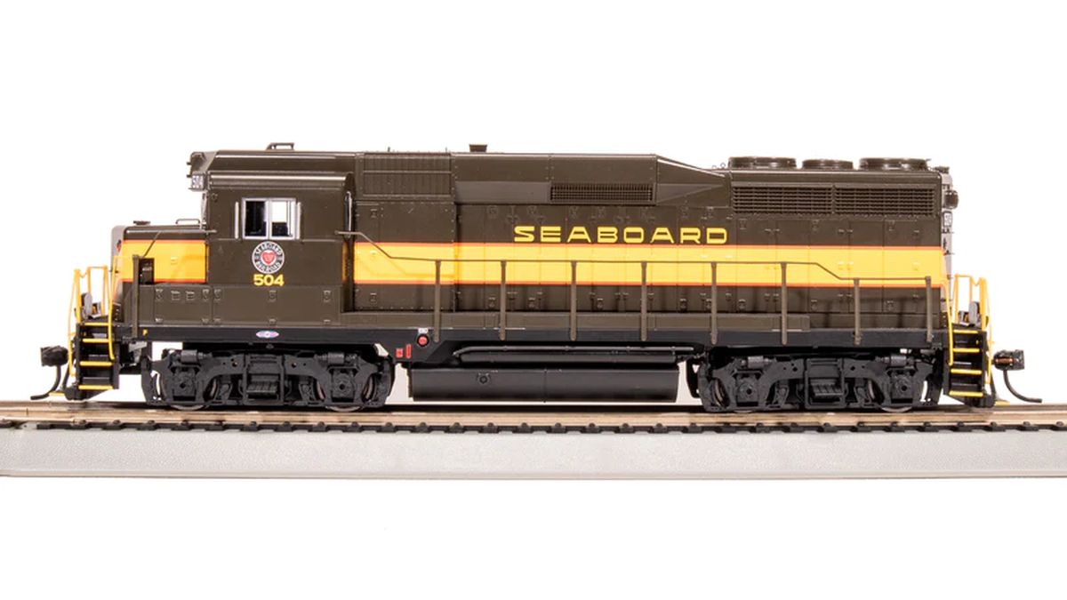 Broadway Limited Train 7576 HO P4 GP30 Diesel SAL #504/Pullman Green DC/DCC Sound