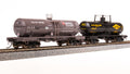 Broadway Limited Train 7671 HO 6000g Tank Car 2pk Dow Chemical/Virginia Chemical