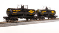 Broadway Limited Train 7673 HO 6000g Tank Car 2pk Dow Chemical