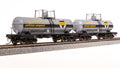 Broadway Limited Train 7674 HO 6000g Tank Car 2pk Ethyl Corp 1960s Scheme