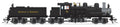 Broadway Limited Train 7817 HO P4 Class D 4-Truck Shay N&W #156 DC/DCC Sound & Smoke