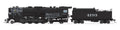 Broadway Limited Train 7845 HO SF 2-8-4 Berkshire Steam Loco #4193/Spoked Drivers DCC Re