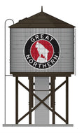 Broadway Limited Train 7918 HO Operating Water Tower w/Sound GN/weathered