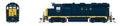 Broadway Limited Train 8223 HO GP35 Diesel C&O #3529/blu&yel DCC Ready