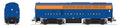 Broadway Limited Train 8281 HO BF-16 Sharknose B Diesel CNJ #S/blu&org DCC Ready