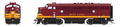 Broadway Limited Train 8341 HO F3A Diesel Soo #202B/maroon&gold DCC Ready