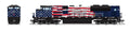 Broadway Limited Train 8425 N P4 SD70ACe Diesel MRL #4407/Veterans Tribute DC/DCC Sound