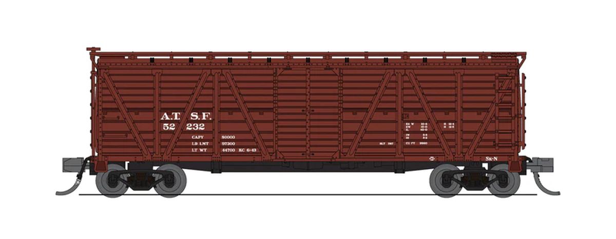 Broadway Limited Model Trains BLI8464 N P4 Stock Car SF #52314/Sheep Sounds