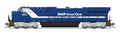 Broadway Limited Train 8570 N AC6000 Diesel BHP Iron Ore #6072 Hesta/Blu&white DC/DCC So