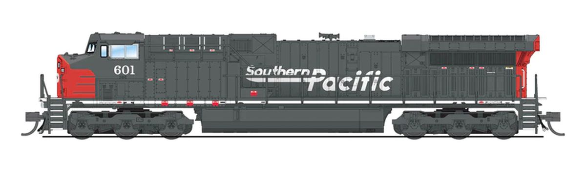 Broadway Limited Train 8599 N AC6000 Diesel SP #602/Bloody Nose DCC Ready