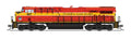 Broadway Limited Train 8638 N ES44AC Diesel FEC #807/red&yel DCC Ready