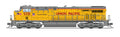 Broadway Limited Train 8642 N ES44AC Diesel UP #5282/Small Flags DCC Ready