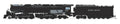 Broadway Limited Train 8652 N UP 4-6-6-4 Challenger Steam Loco #3711/blk DCC Ready