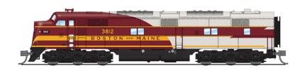 Broadway Limited Train 8790 N E7A Diesel B&M #3812/As-Delivered DCC Ready