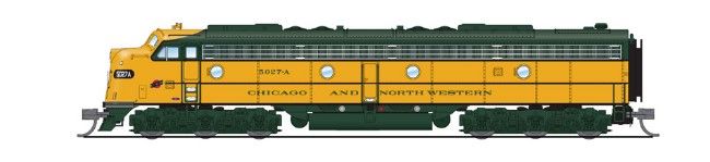 Broadway Limited Train 8846 N E8A Diesel CNW #5027A/As-Delivered DCC Ready