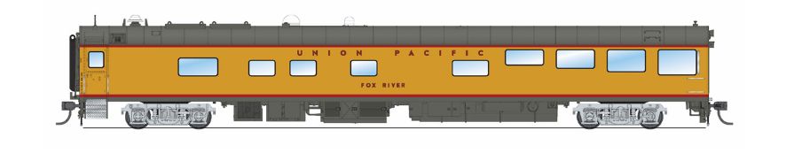 Broadway Limited Model Trains BLI9105 HO UP Fox River Theater Car 1995-2005
