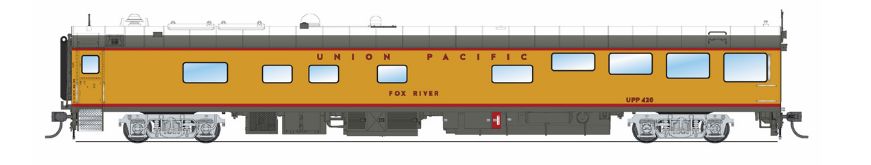 Broadway Limited Model Trains BLI9106 HO UP Fox River Theater Car 2006-Present