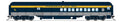 Broadway Limited Train 9114 HO Heavyweight Combine C&O #439/Tri-Color Scheme