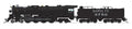 Broadway Limited Train 9401 N P4 SF 4-8-4 Northeren Steam Loco #3756/In Servive DC/DCC S