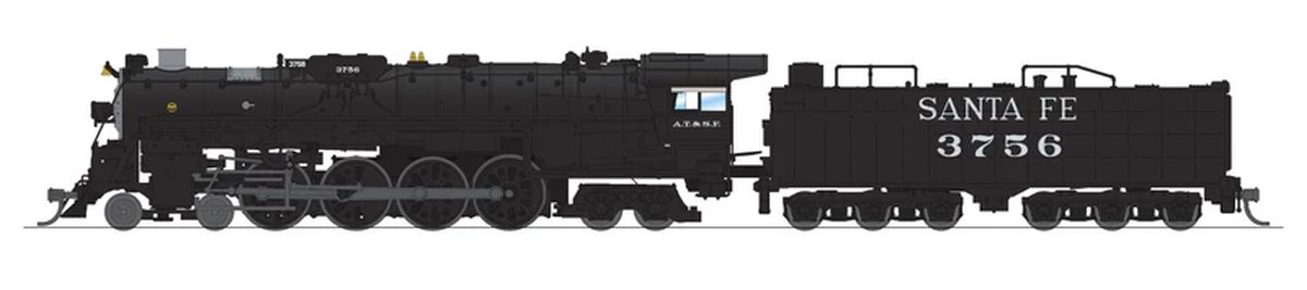 Broadway Limited Train 9405 N P4 SF 4-8-4 Northeren Steam Loco #3759/Today DC/DCC Sound