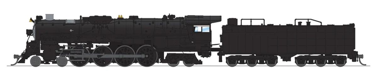 Broadway Limited Train 9406 N P4 SF 4-8-4 Northeren Steam Loco Unlttrd DC/DCC Sound & Sm