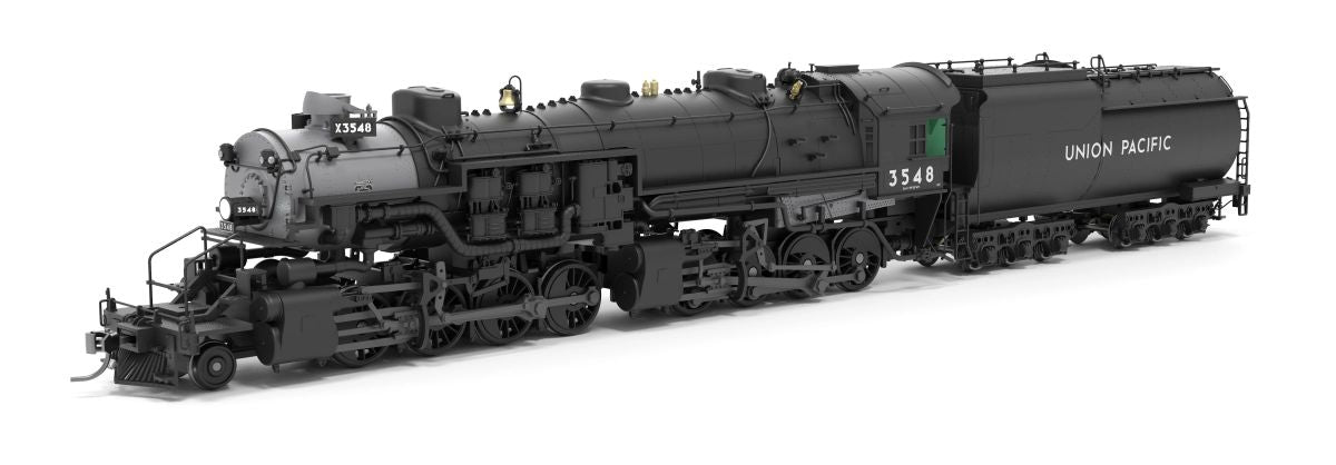 Broadway Limited Train 9421 HO UP 2-8-8-0 Bullmoose Steam Loco #3551/blk DC/DCC Sound &