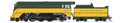 Broadway Limited Train 9541 HO HY C&NW 4-6-2 Yellow Jacket #1617/1942 Scheme DCC Ready