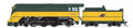 Broadway Limited Train 9546 HO HY C&NW 4-6-2 Yellow Jacket #1620/1944 Scheme DC/DCC Soun
