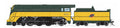 Broadway Limited Train 9548 HO HY C&NW 4-6-2 Yellow Jacket #617/1952 Scheme DC/DCC Sound