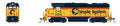Broadway Limited Train 9566 HO GP30 Diesel C&O #3007/YN2 DCC Ready