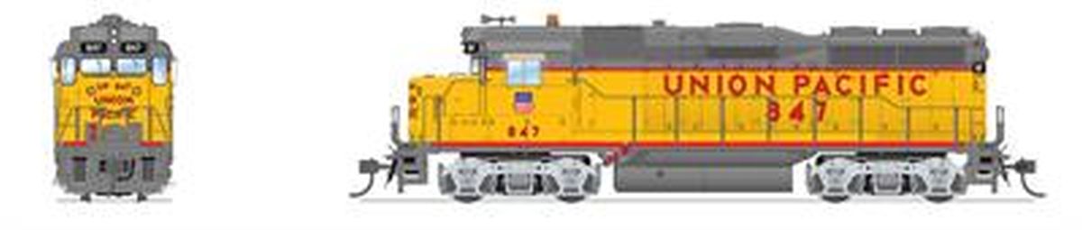 Broadway Limited Train 9581 HO GP30 Diesel UP #850/Shield on Cab DCC Ready