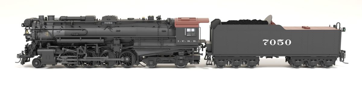 Broadway Limited Train 9614 HO HY Berkshire IC #7050 1930s DC/DCC Sound