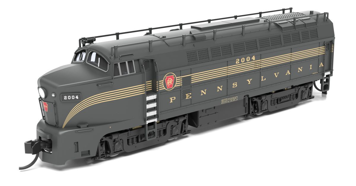 Broadway Limited Train 9621 N P4 PRR Sharknose BF-16 A/B set 2008-A/2008-B DGLE 5-Stripe