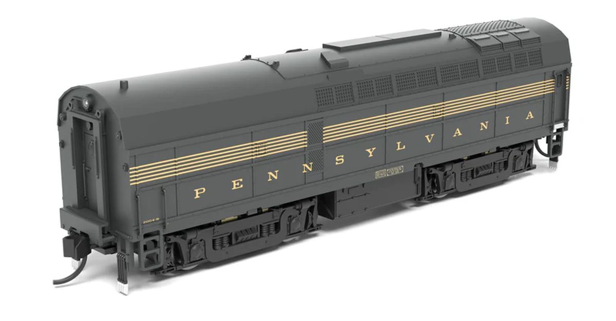 Broadway Limited Train 9626 N P4 PRR Sharknose BF-16 B 2002-B DGLE 5-Stripe DCC-Ready