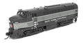 Broadway Limited Train 9633 N P4 NYC Sharknose RF-16 A/B set 3804/3706 Lightning Stripe