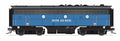 Broadway Limited Train 9657 HO P4 F3B B&M #4228B/Blue McGinnisDC/DCC Sound