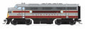 Broadway Limited Train 9665 HO P4 F3A DLW #664/As Appears Today DCC-Ready