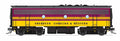Broadway Limited Train 9681 HO P4 F7B ACWR #276/Magenta&Yellow DC/DCC Sound