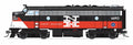 Broadway Limited Train 9690 HO P4 F7A CDOT #6690/NH McGinnis DC/DCC Sound