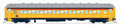 Broadway Limited Train 9736 HO CSS 80 Passenger Coach Chessie Steam Special HO Scale