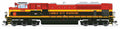 Broadway Limited Train 9766 HO P4 SD70ACe Diesel KCS #4149/Belle Scheme DCC-Ready