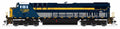 Broadway Limited Train 9863 HO P4 ES44AC Diesel CSX/C&O #1869 DCC-Ready