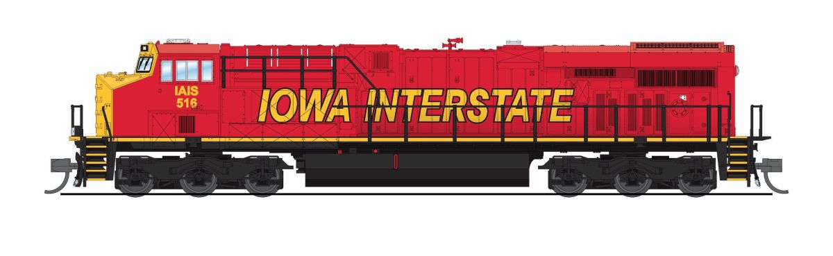 Broadway Limited Train 9894 N P4 ES44AC Diesel IAIS/RI #516/30th Anniversary DC/DCC Soun