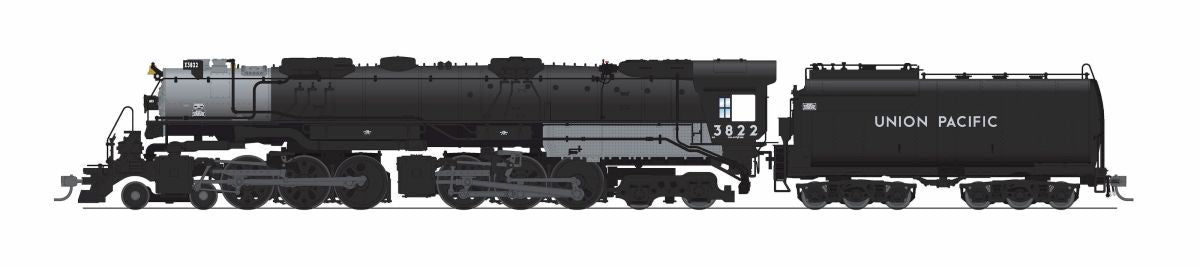 Broadway Limited Train 9911 HO UP Early Challenger (CSA-2) #3822 Post-1947 Integral Cast