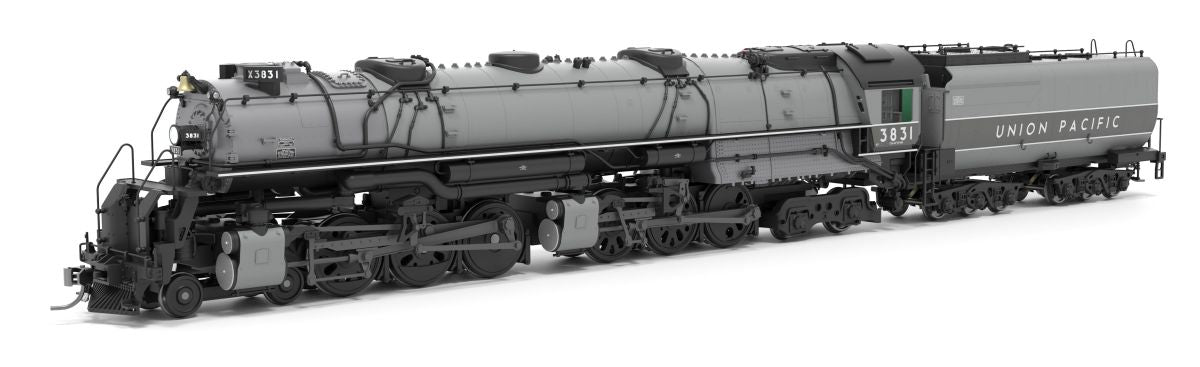 Broadway Limited Train 9916 HO UP Early Challenger (CSA-2) #3831 Two-tone Gray Fantasy P